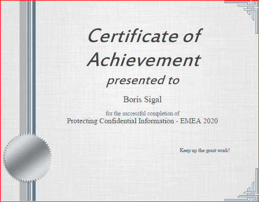 Information Protection EMEA
